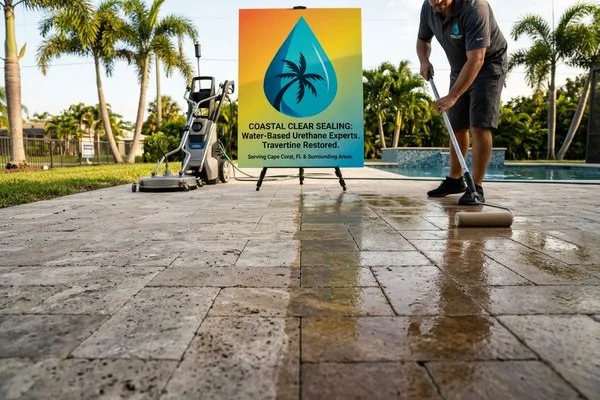 Paver Cleaning & Sealing project example 2 in Cape Coral