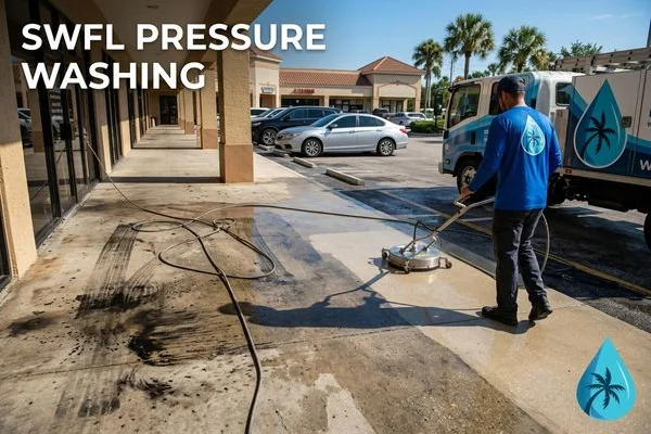 Commercial Pressure Washing project example 1 in Cape Coral