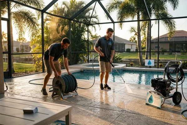 Driveway & Concrete Cleaning project example 4 in Cape Coral