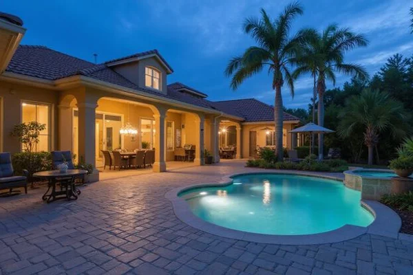 Pool Deck & Lanai Cleaning project example 4 in Cape Coral