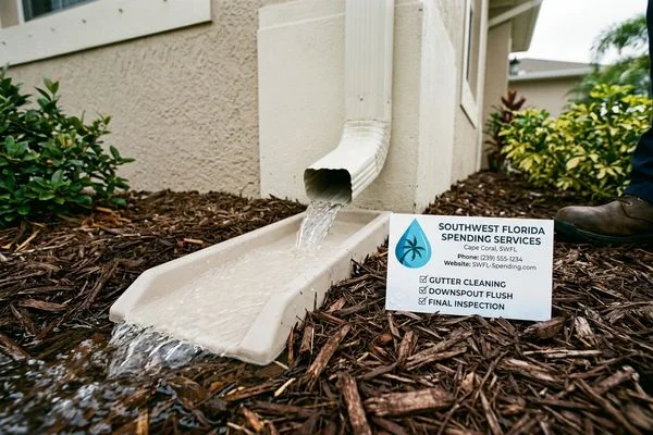 Gutter Cleaning project example 3 in Cape Coral