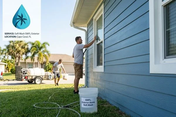 House Washing project example 4 in Cape Coral