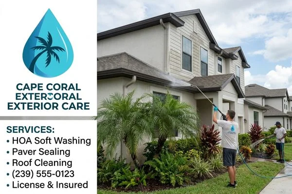 Commercial Pressure Washing project example 3 in Cape Coral