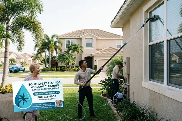 Window Cleaning project example 4 in Cape Coral